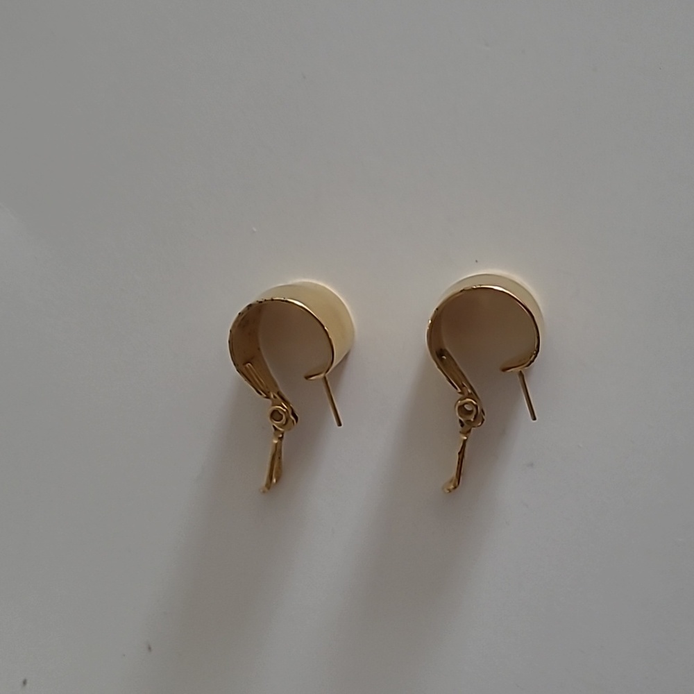 Vintage Monet Earrings - Picture 6 of 7